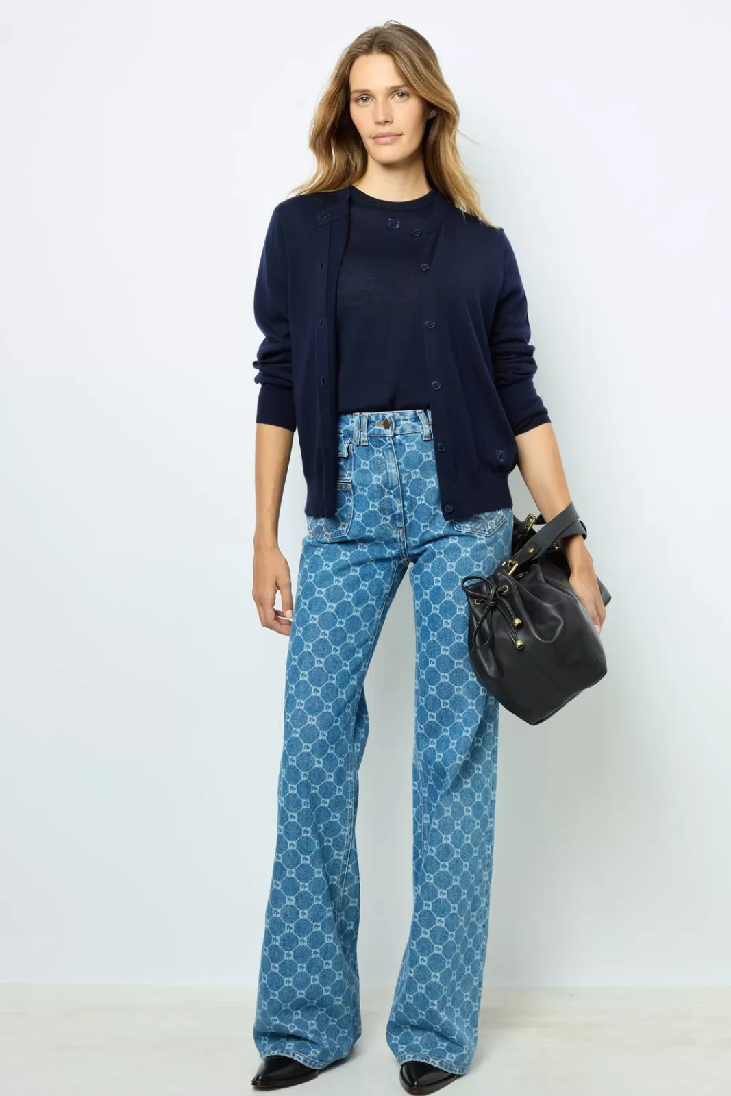 Gerard Darel Gilet en laine mérinos - LYANE