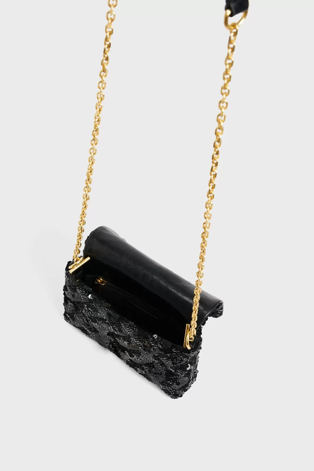 Gerard Darel Mini sac porté travers en sequin - LE MINI FANNY
