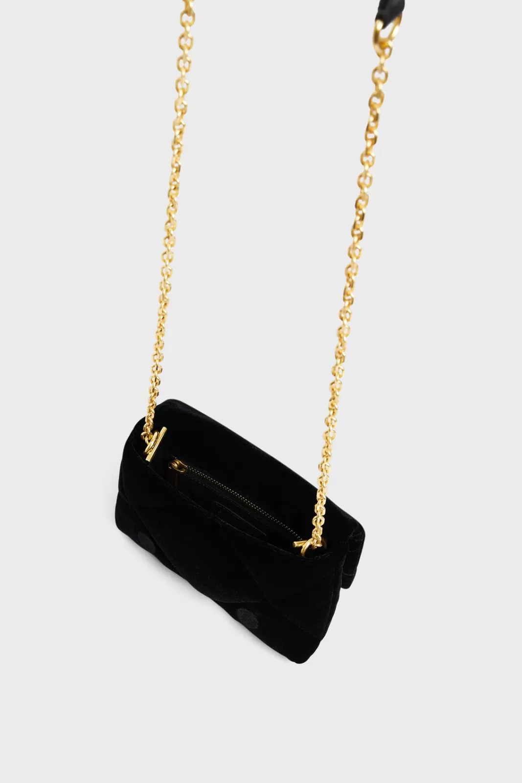 Gerard Darel Mini sac porté travers en velours - LE MINI FANNY