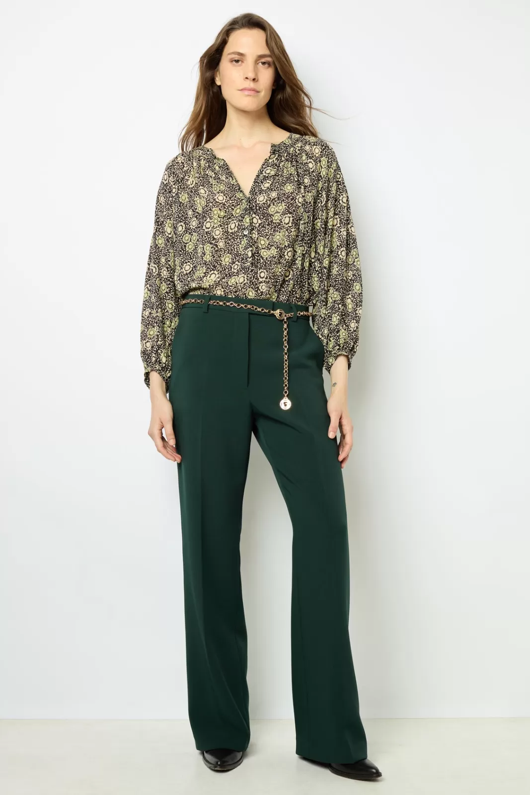 Gerard Darel Pantalon large de tailleur - NANOU