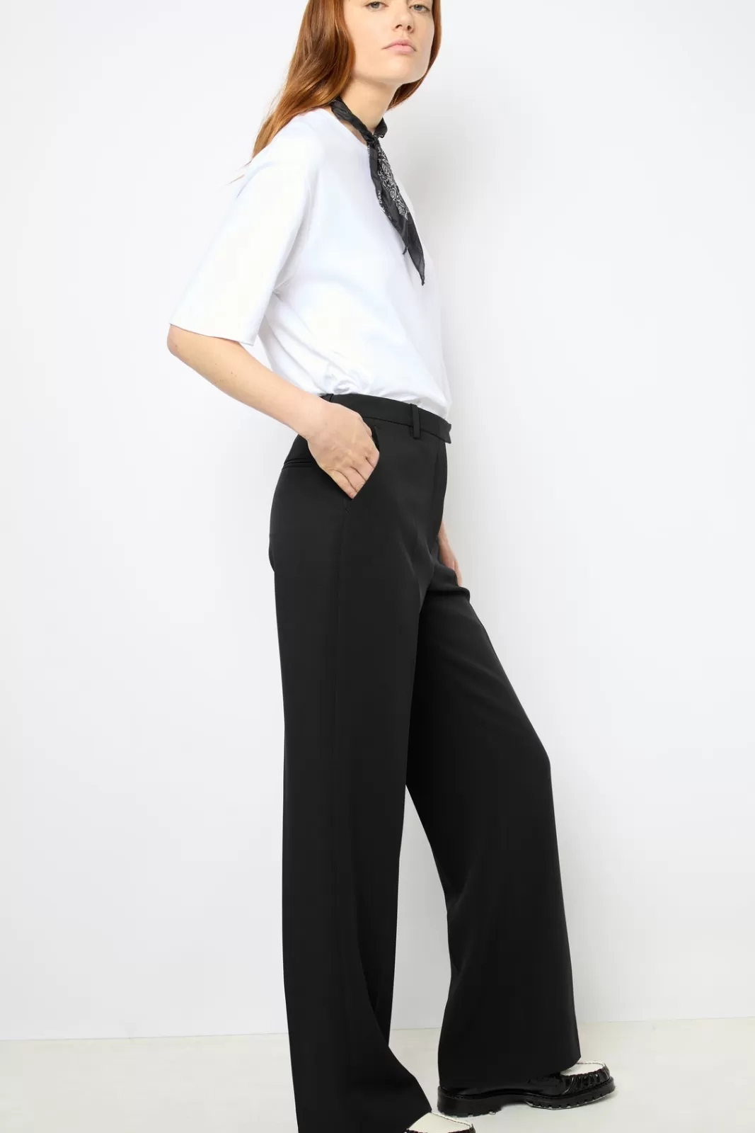 Gerard Darel Pantalon large de tailleur - NANOU