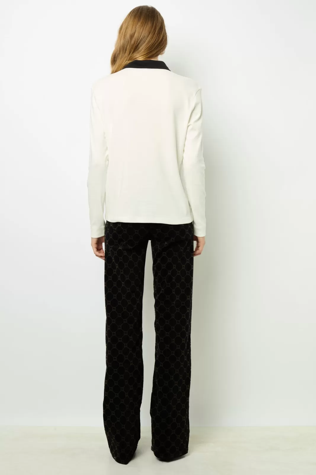 Gerard Darel Polo bicolore en coton - ALFREDINE