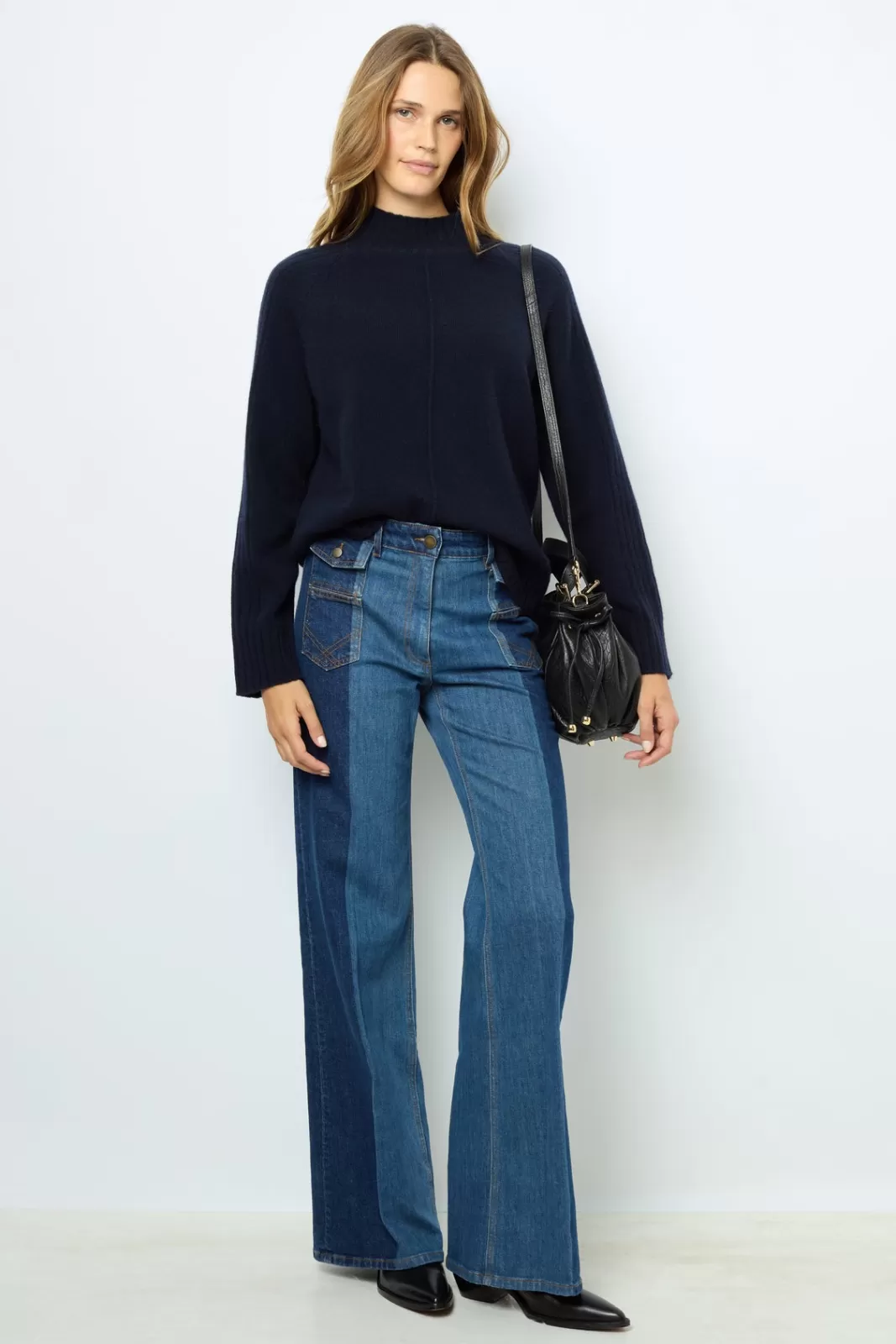Gerard Darel Pull à col montant en laine - JAINA