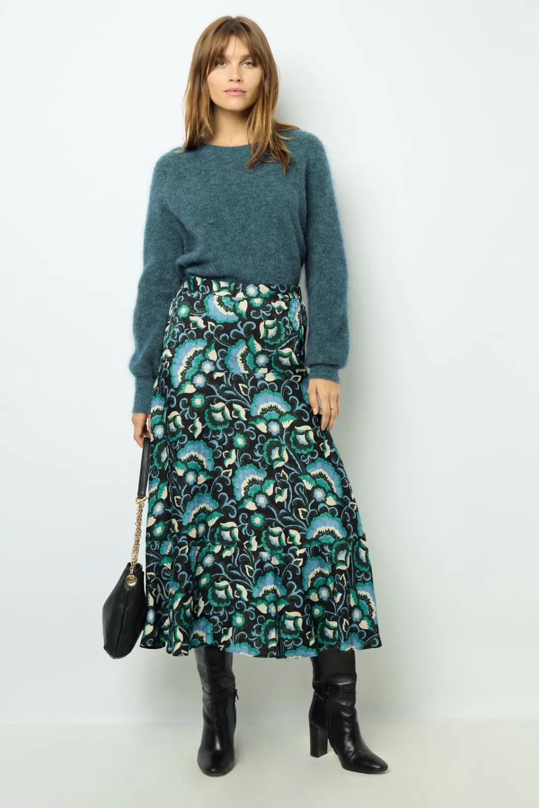 Gerard Darel Pull col rond en mohair - JOLINA
