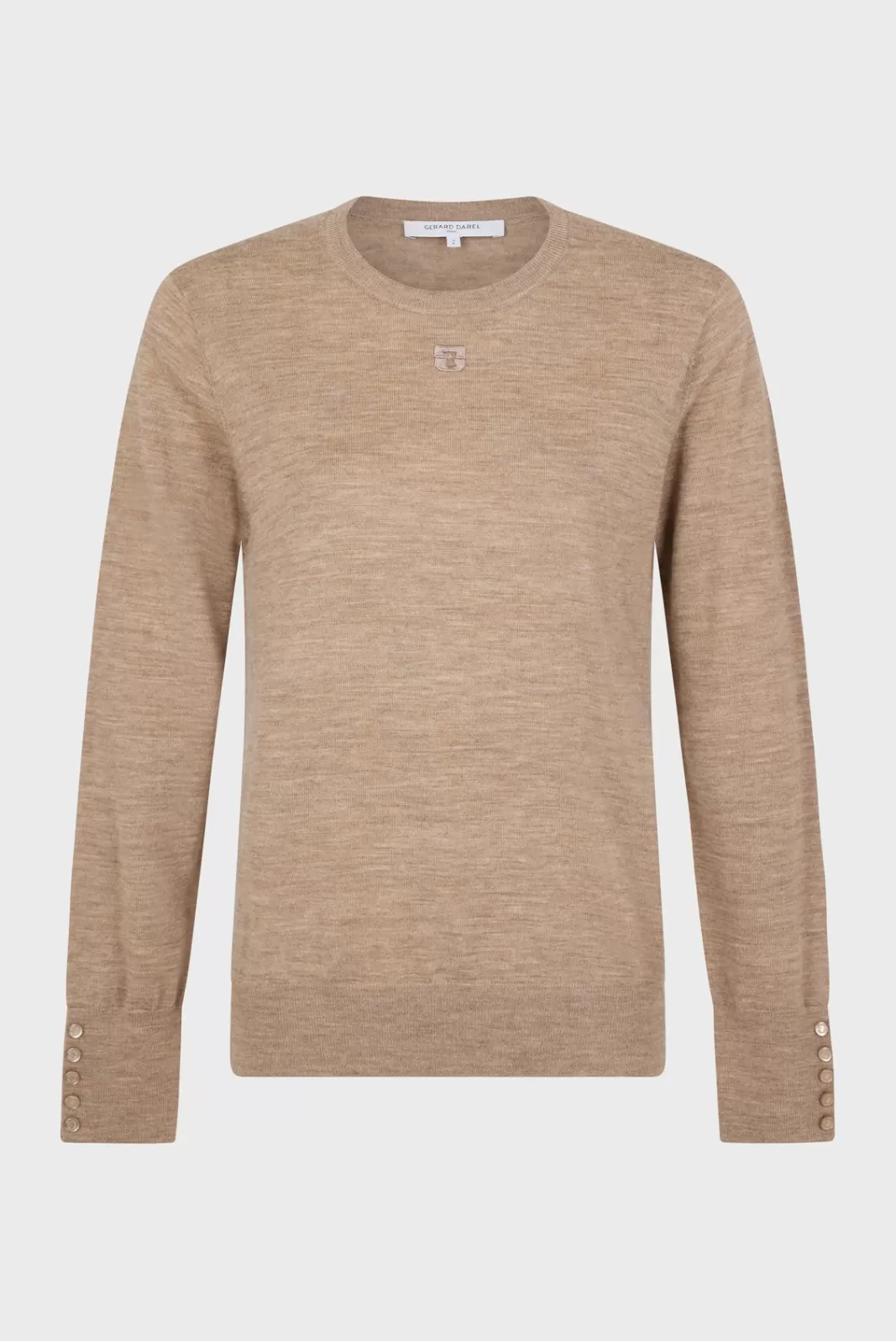 Gerard Darel Pull en laine fine à col rond - JADE