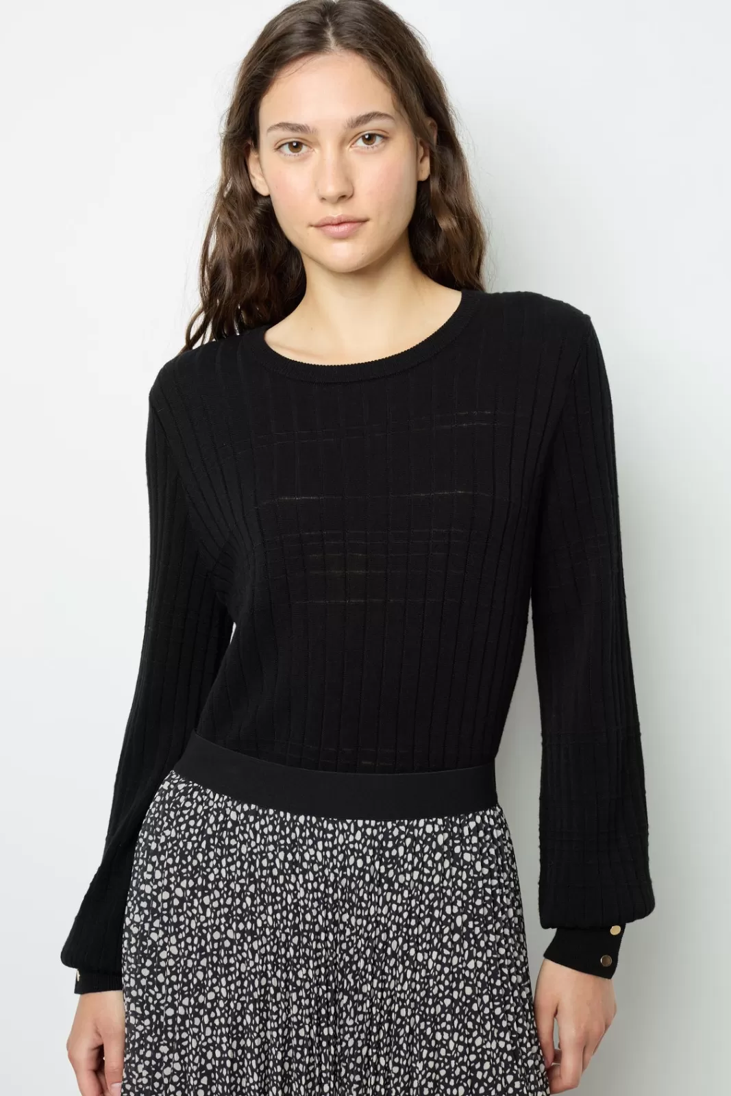 Gerard Darel Pull fin à côtes - JEANNE
