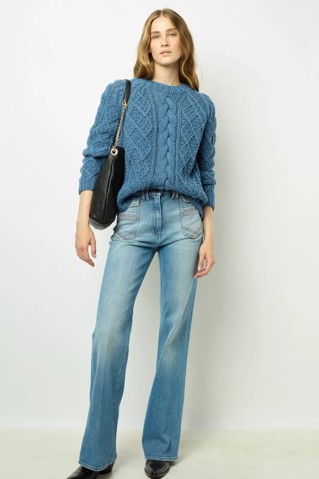Gerard Darel Pull épais à torsades - JORDANA