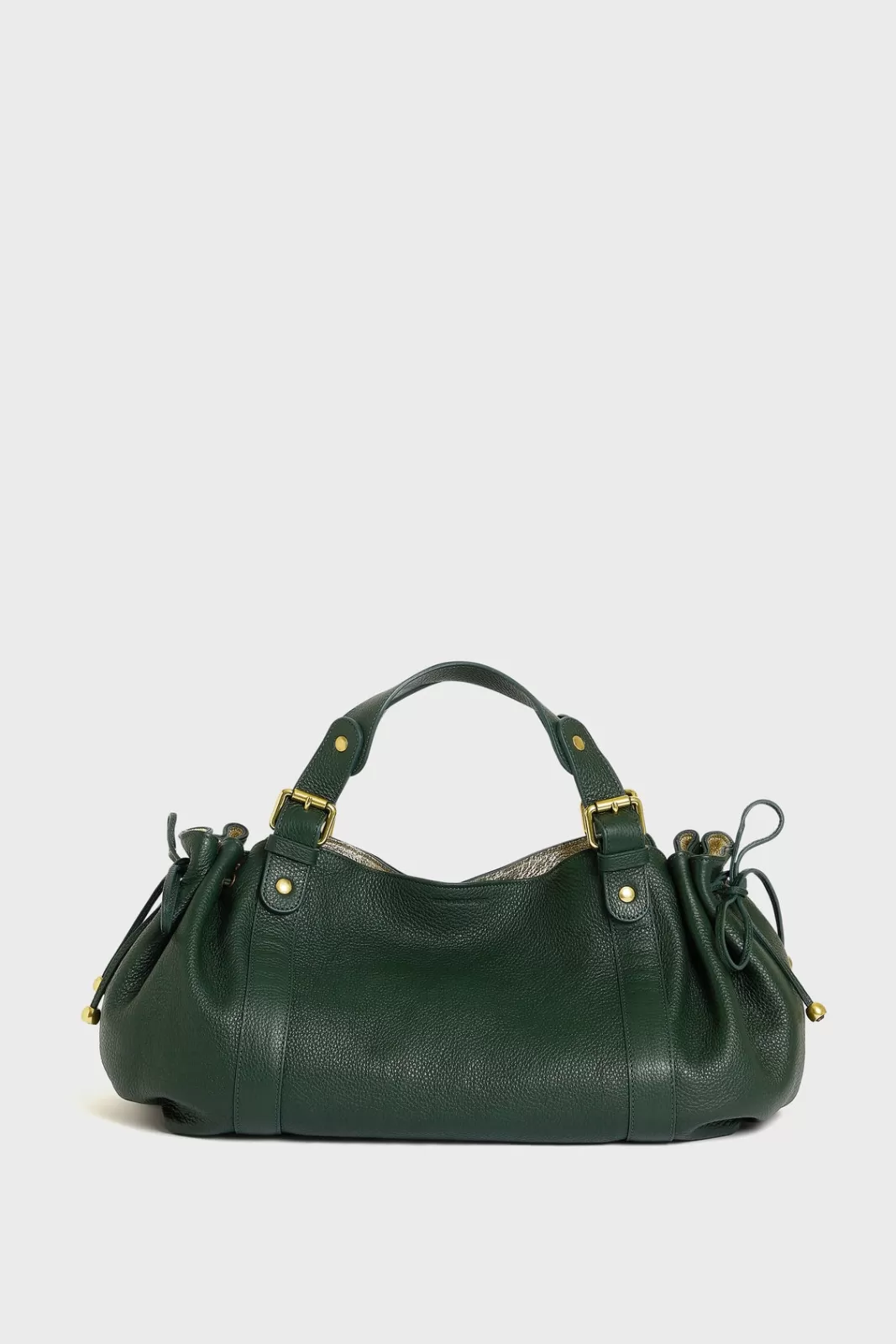 Gerard Darel Sac à main en cuir intérieur métallisé - 24H
