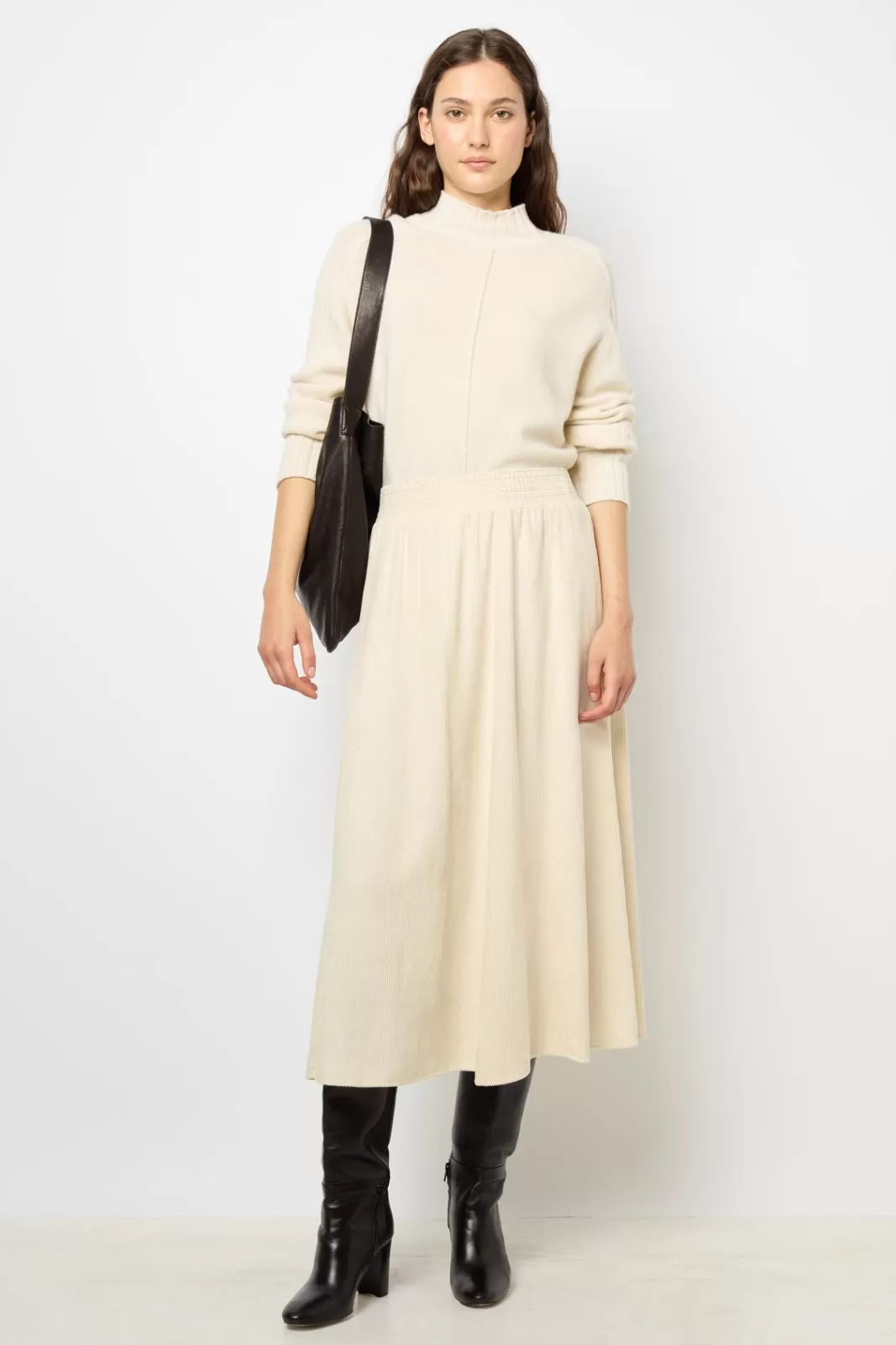 Gerard Darel Sac Hoboen cuir de mouton lavé - LADY