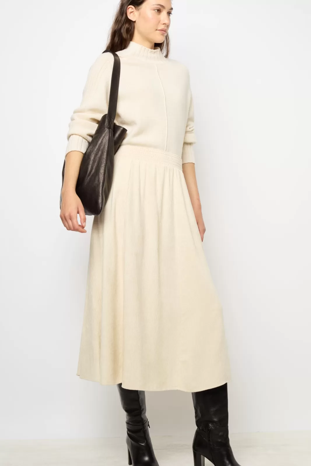 Gerard Darel Sac Hoboen cuir de mouton lavé - LADY