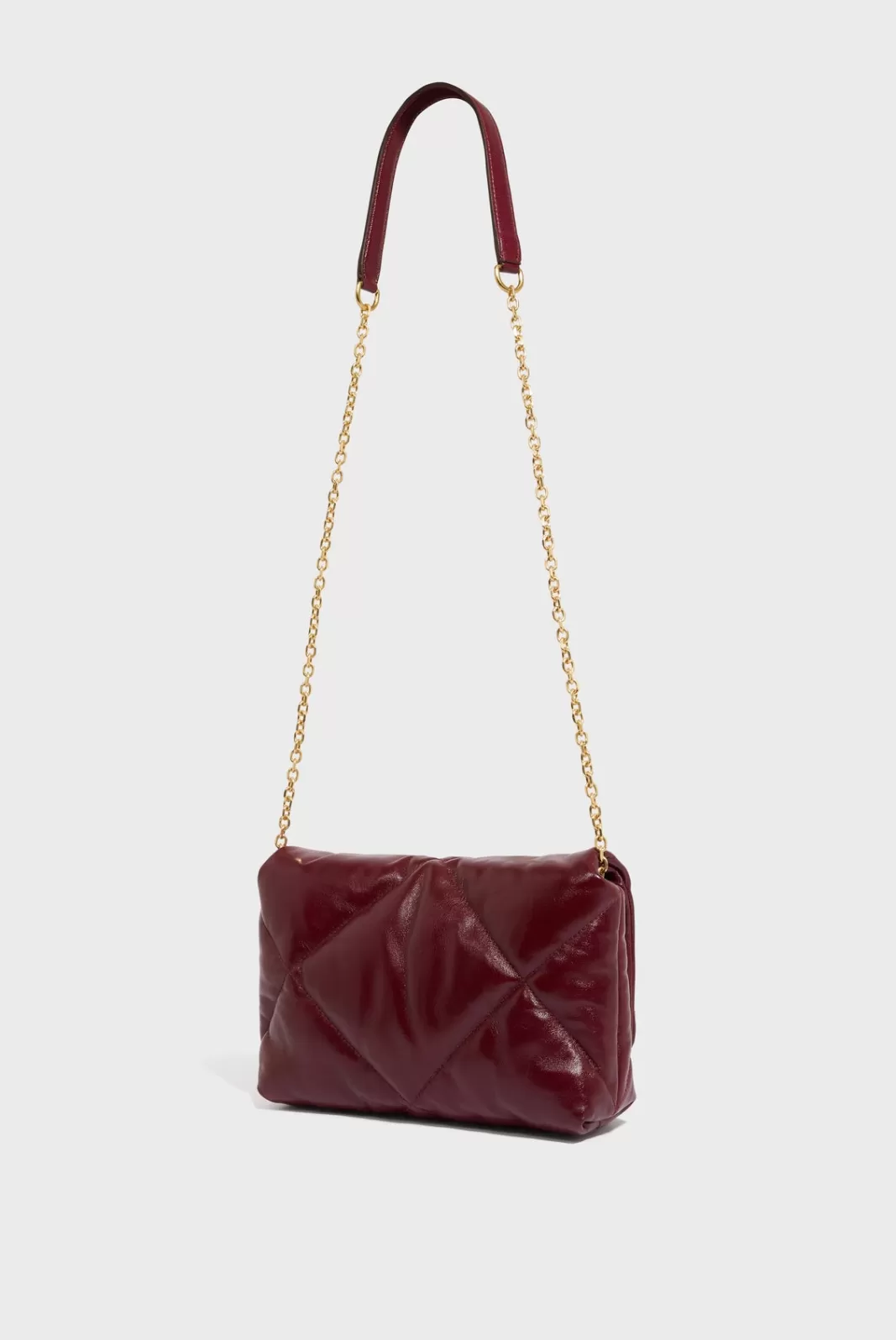 Gerard Darel Sac porté travers en cuir mat"])self.__next_f.push([1,"elassé - LE FANNY