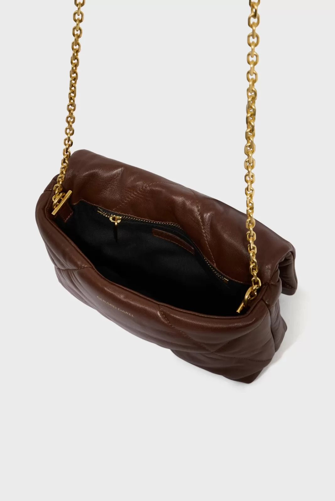 Gerard Darel Sac porté trave"])self.__next_f.push([1,"rs en cuir matelassé - LE FANNY